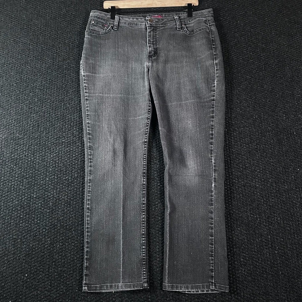 Wrangler Women's Charcoal Gray Bootcut Jeans Size‎ 14M